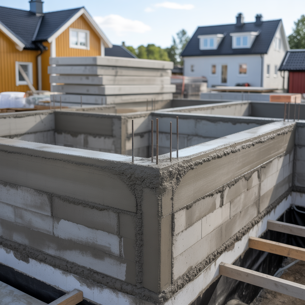 3.Fordelarna med platsgjuten betong over prefabricerade element