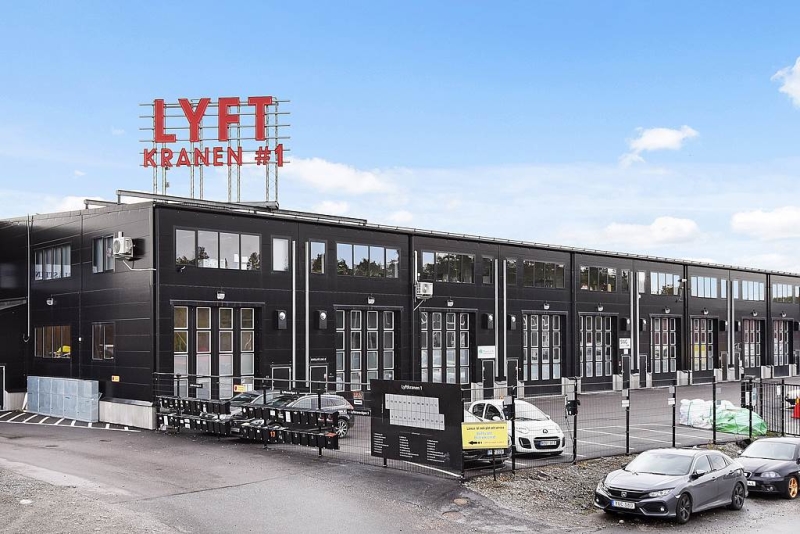 Grundläggning Industrifastighet Skogås, Huddinge i Stockholm | Betongföretag i Stockholm