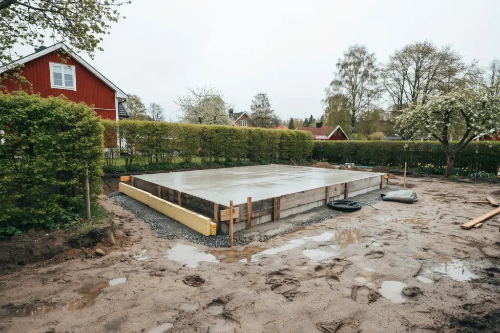 s tta kantbalk till attefallshus praktiska r d om markarbete isolering och gjutning f r villa gare